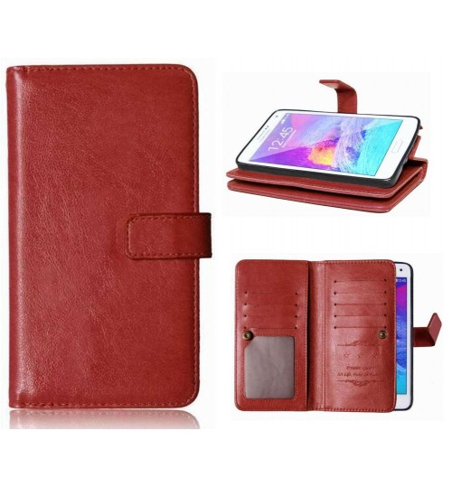 Galaxy J5 double wallet leather case