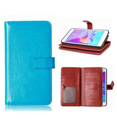 Galaxy J5 double wallet leather case