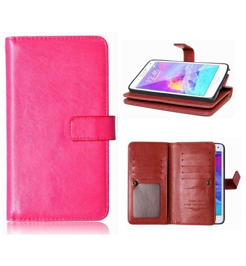 Galaxy J5 double wallet leather case