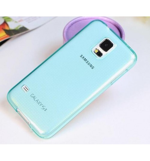 Samsung Galaxy S5 case TPU Soft Gel Case+Pen