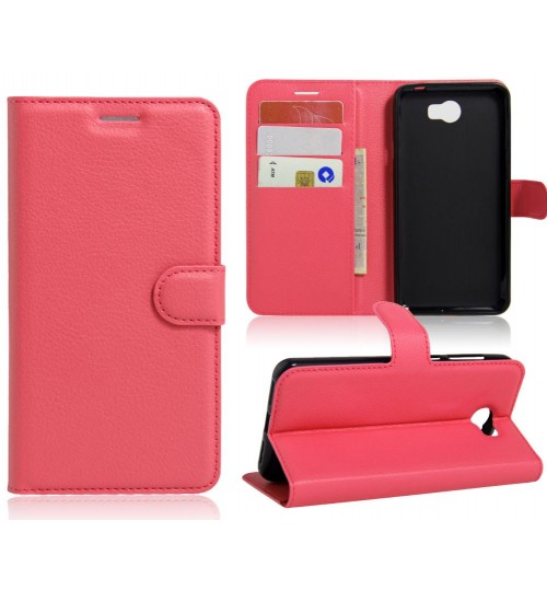 Huawei Y6 Elite case Huawei Y5 II   wallet leather case cover