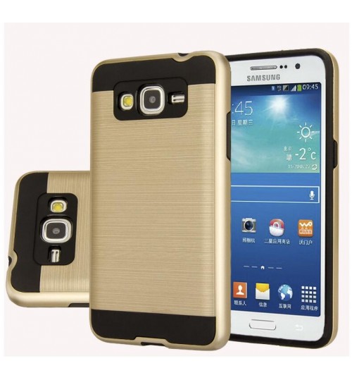 Galaxy J2 impact proof hybrid case brushed+Combo