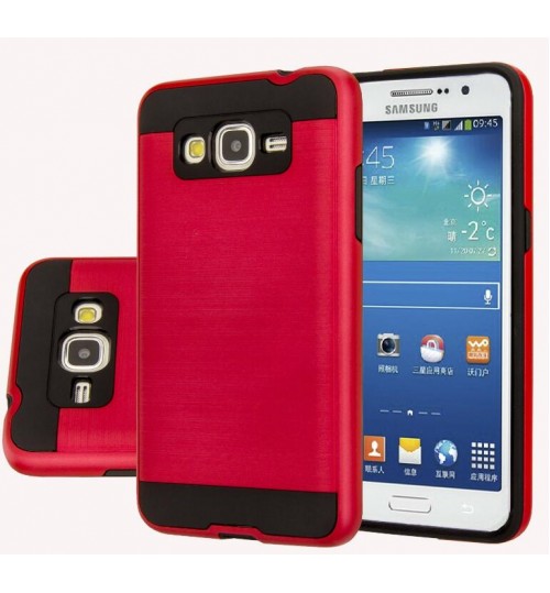 Galaxy J2 impact proof hybrid case brushed+Combo