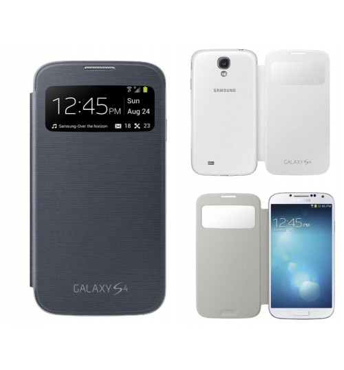 Samsung Galaxy s4 case Flip window view case