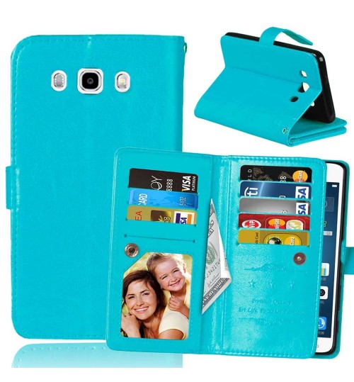 Galaxy J2 PRIME double wallet leather case