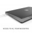 MacBook pro 13&quot; Rubberized 3IN1 matt case+Combo