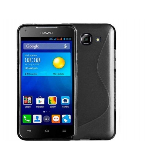 Huawei Ascend Y520 case TPU gel cover S line