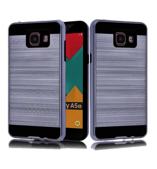 Galaxy A5 2016 A510 impact proof case brush metal