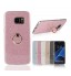 Gaxlaxy S7 Soft tpu Bling Kickstand Case with Ring Rotary Metal Mount
