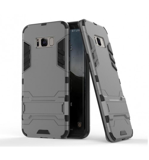Galaxy S8 Case Heavy Duty Hybrid Kickstand