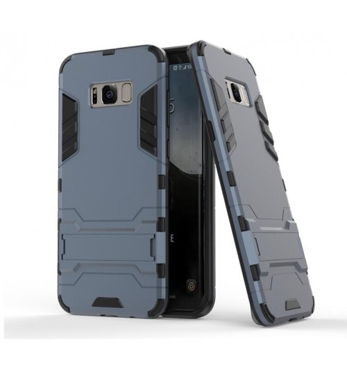 Galaxy S8 Case Heavy Duty Hybrid Kickstand