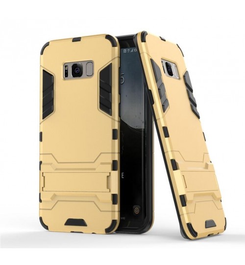 Galaxy S8 Case Heavy Duty Hybrid Kickstand