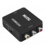 Mini 1080P HDMI to RCA Audio Video AV CVBS Adapter Converter For HDTV Black