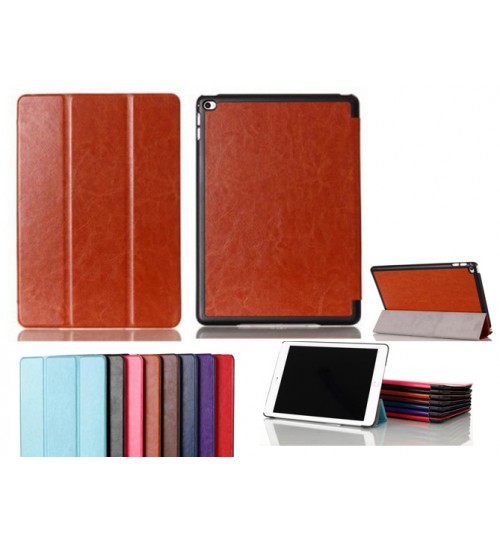 Ipad mini case luxury fine leather smart cover