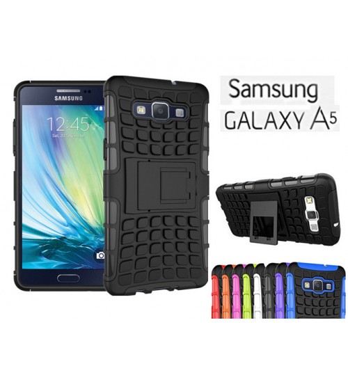 Galaxy A5 Case Heavy Duty Hybrid Kickstand Combo