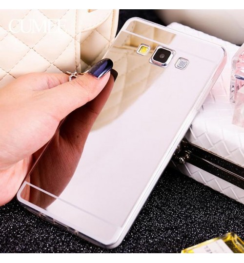 Samsung Galaxy J5 Soft Gel TPU Mirror Case