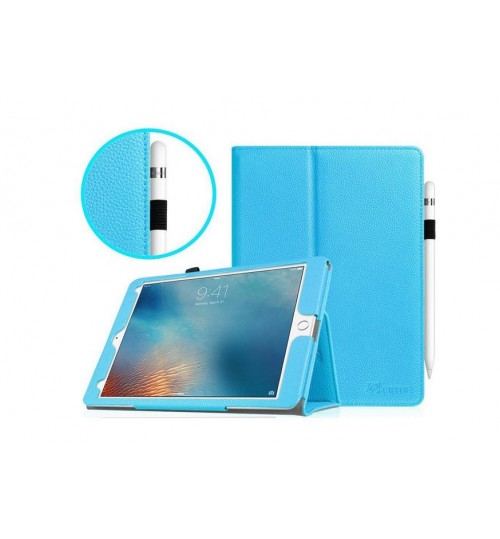 iPad PRO 9.7 inch Leather Folio Smart Case+Pen