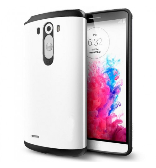 LG G3 heavy duty impact proof hybrid case cover