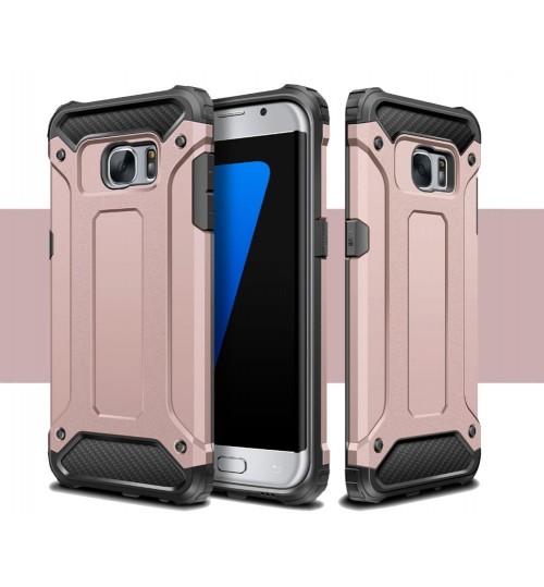 Galaxy S7 edge Case Armor  Rugged Holster Case