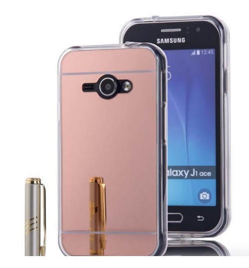 Samsung Galaxy J1 ACE Soft Gel TPU Mirror Case