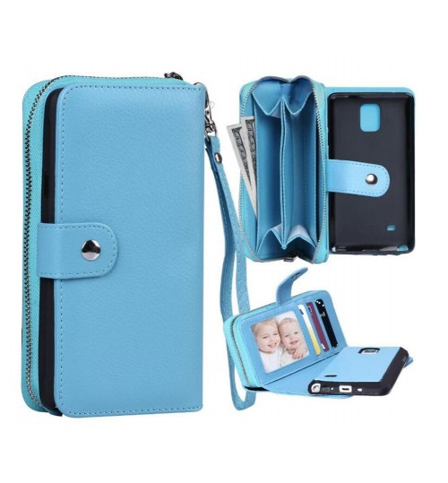 Galaxy Note 4 detachable full wallet leather case