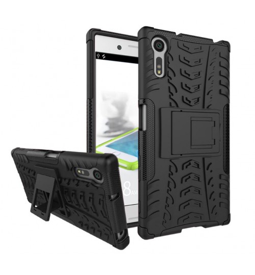 Sony Xperia XZ Case Heavy Duty Hybrid Kickstand