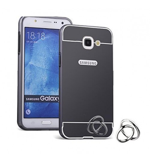Sumsung Galaxy A5 2016 Slim Metal bumper with mirror back cover case