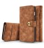 Sumsung Galaxy S7 case wallet 4 cards leather detachable case