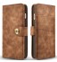 Sumsung Galaxy S7 case wallet 4 cards leather detachable case