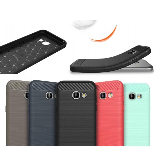 GALAXY A3 2017 case impact proof rugged case with carbon fiber