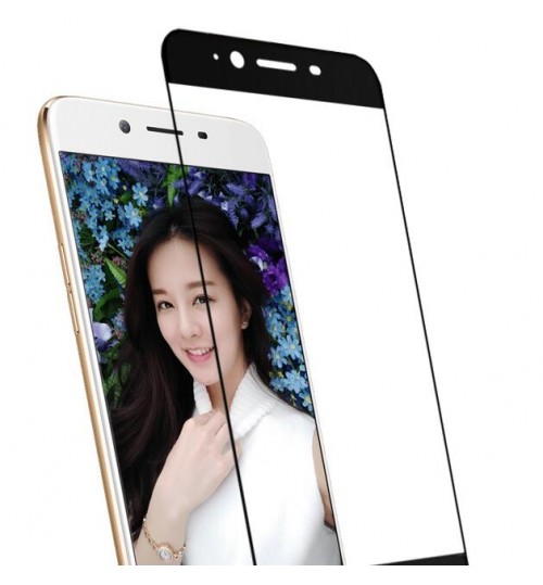 Oppo R9S fully covered Curved Tempered Glass sreen protector