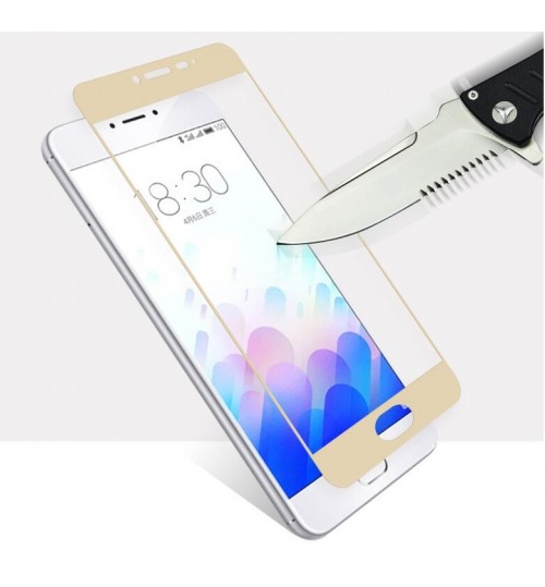 Meizu M5 Note fully covered Curved Tempered Glass sreen protector