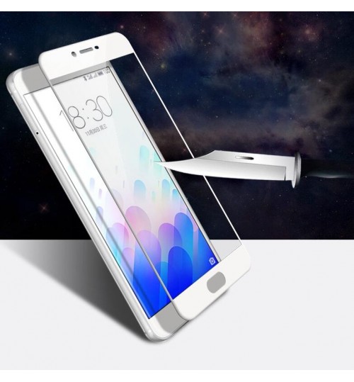 Meizu M5 Note fully covered Curved Tempered Glass sreen protector