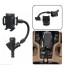 Car Charger Mount Holder for Cell Phone with 2 Dual USB Port