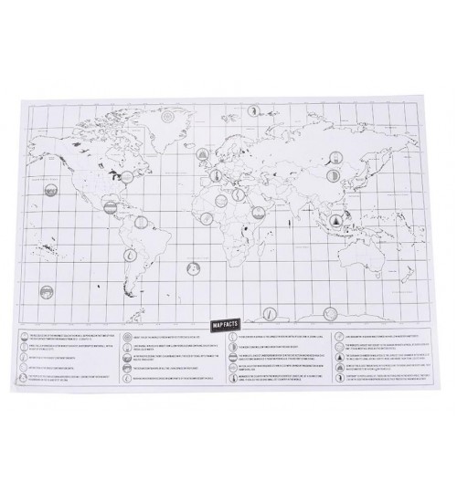 Scratch Off World Map