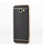 Galaxy A7 2017 Slim Bumper with back TPU Leather soft Case
