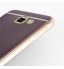 Galaxy A7 2017 Slim Bumper with back TPU Leather soft Case