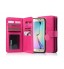 Galaxy A7 2015 Double Wallet leather case 9 Card Slots