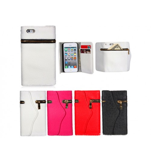 iphone 5 5s case leather wallet folding case+combo