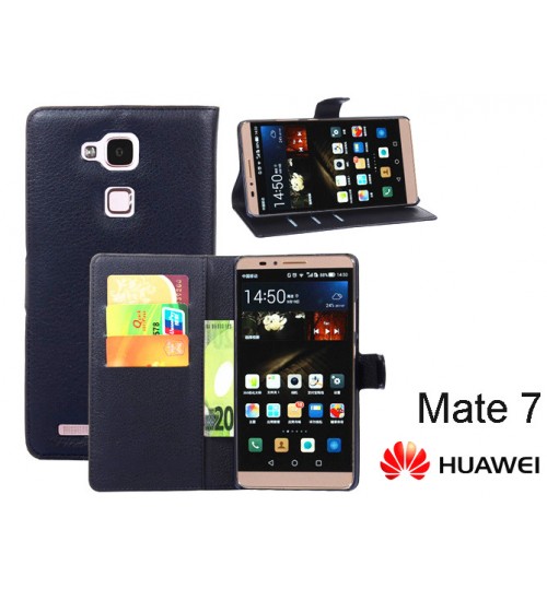 Huawei  Mate 7 wallet leather case+combo