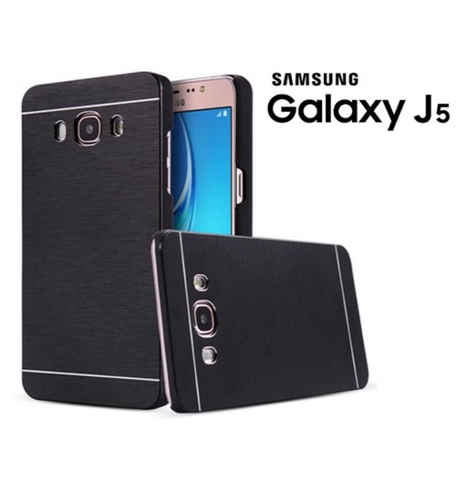 Galaxy J5 case aluminium Metal hybrid case