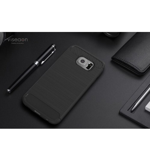 Galaxy S6 case impact proof rugged case with carbon fiber
