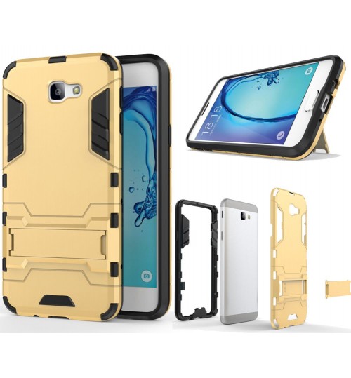 Galaxy J7 Prime Case Heavy Duty Hybrid Kickstand Case