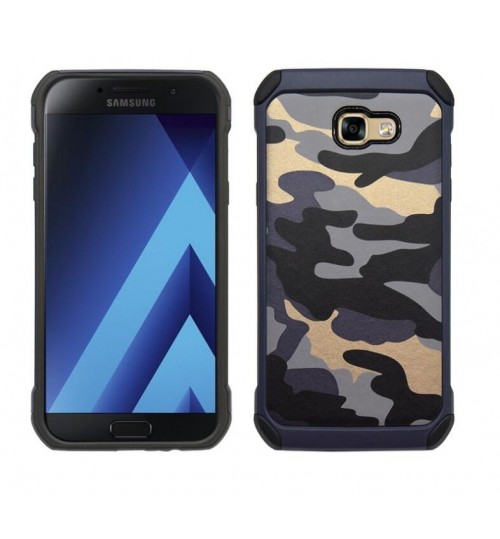 Galaxy A7 2017 impact proof heavy duty camouflage case