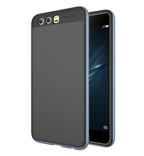 Huawei P10 Plus case Carbon Fibre Bumper Case