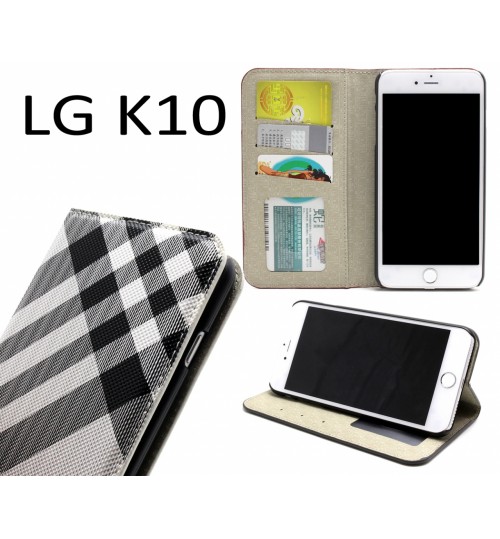 LG K10 case wallet Leather case
