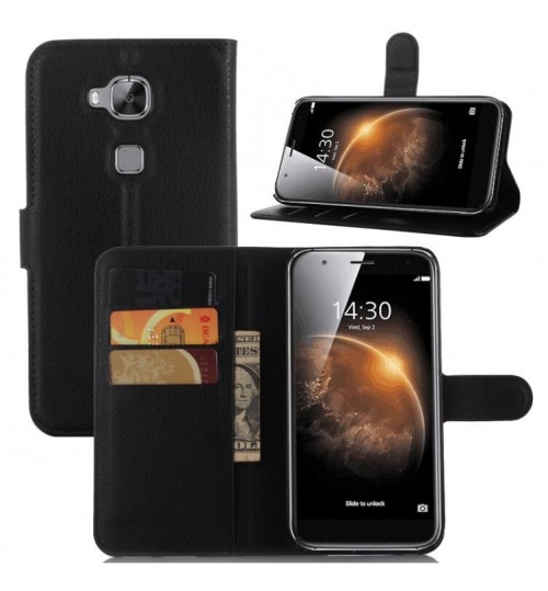 Huawei G9 wallet leather case+Pen