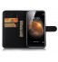 Huawei G9 wallet leather case+Pen