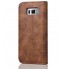 HTC M8 ultra slim retro leather wallet case 2 cards magnet