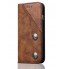iPhone 7 ultra slim retro leather wallet case 2 cards magnet